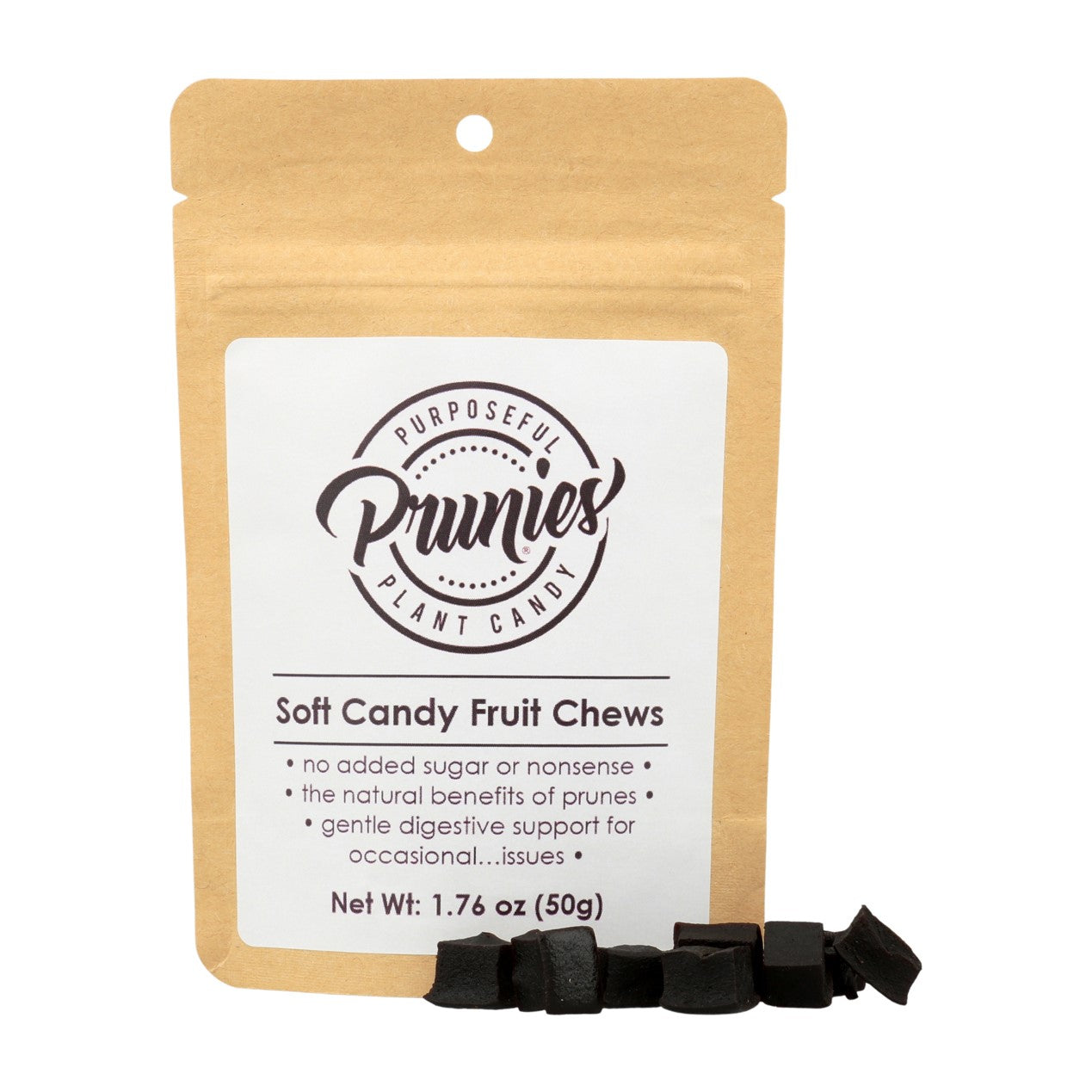 Prunies original with candy